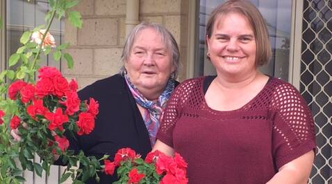 Passion: The hard work of Carey Park Gardens resident Gisela Rodway and her daughter Rosina Mogg has yielded results. 