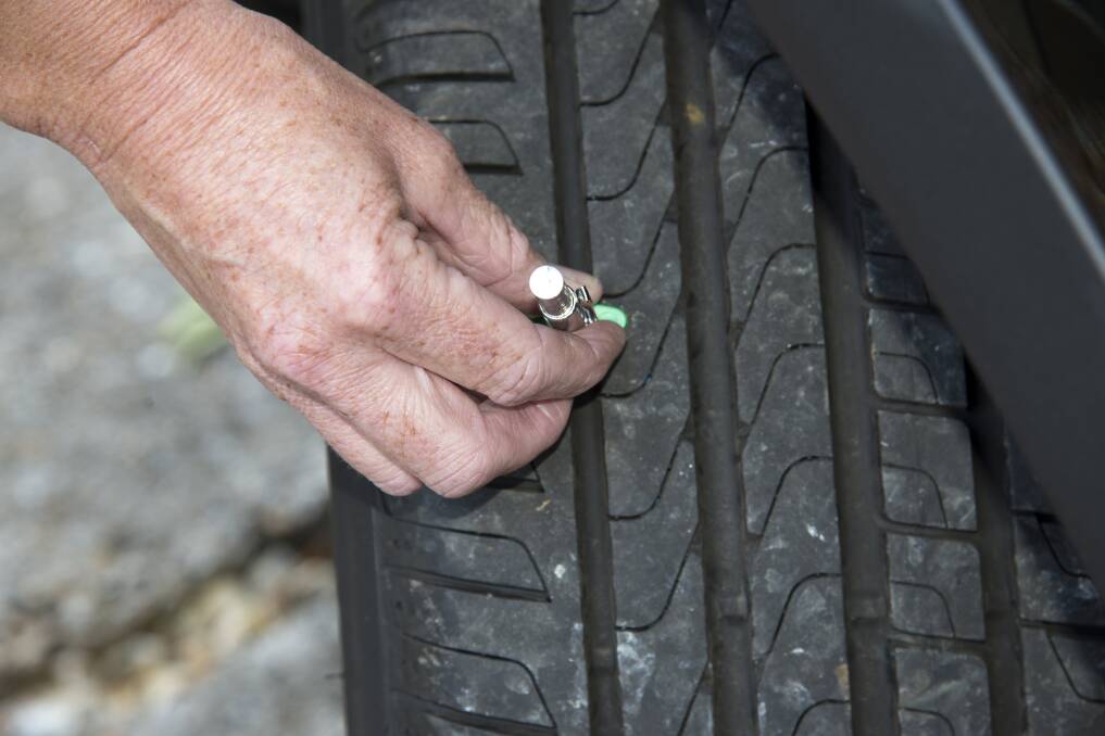 Checking the depth of your tyres is easy and could save your life.