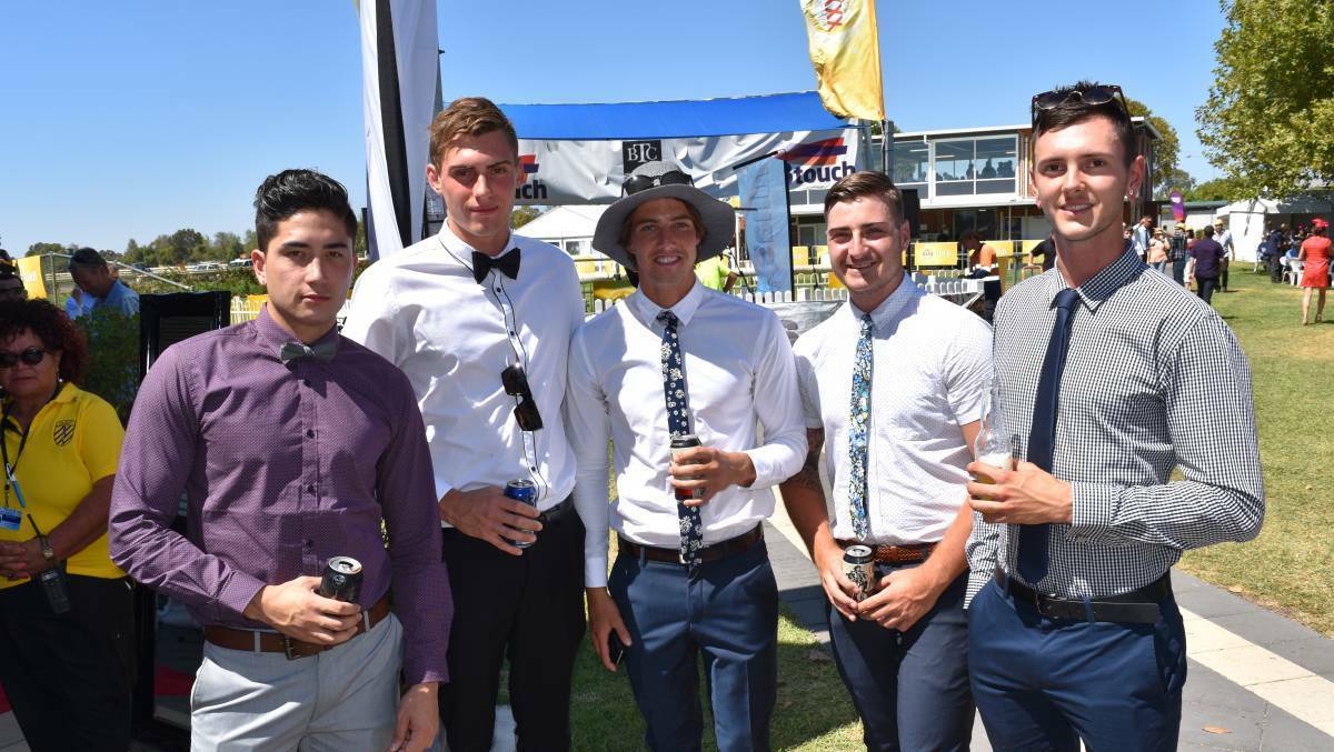 There are plenty of dapper looking gents in Bunbury on Cup day.