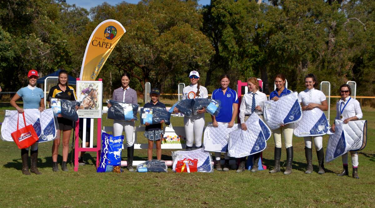 A number of WA equestrian riders tasted success in the recent Bunbury Horse and Pony Club show jumping summer series. Photo: BWB Photography. 