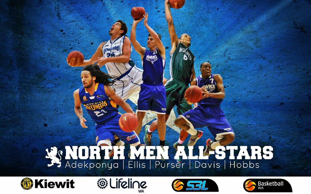 The 2016 North Men All-Stars team.