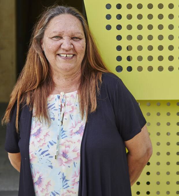 South Metropolitan TAFE’s 2016 Aboriginal and Torres Strait Islander Student of the Year award winner Glenda Humphries.