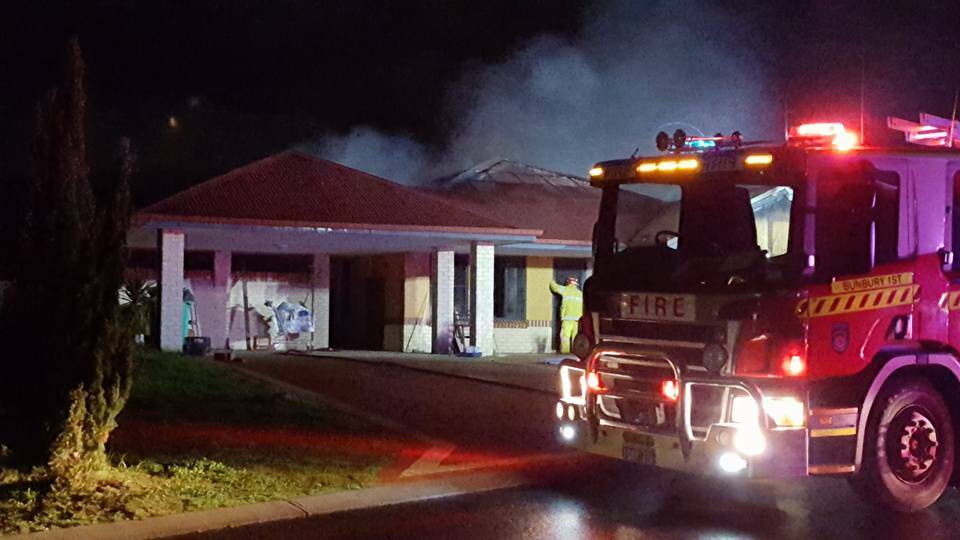 Police would like to hear from the public after a suspicious fire caused more than $250,000 to a home in Dalyellup. Photo: Casey Bulters/Facebook.