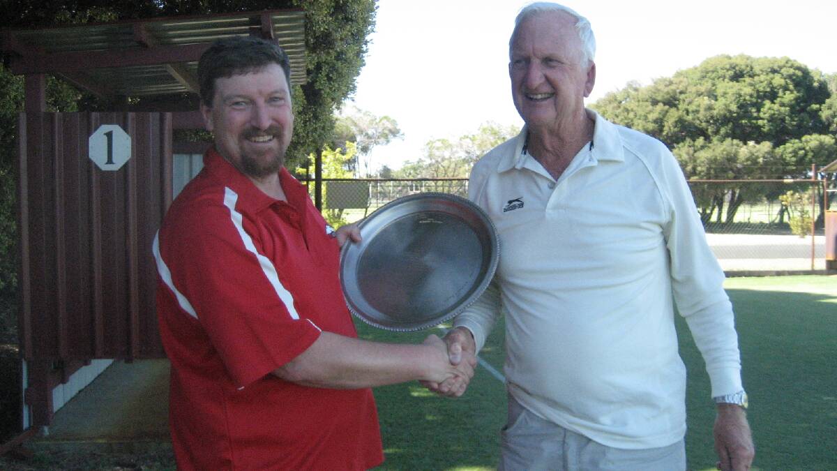 Gary Phipps claimed victory in his first ever Bunbury Moorabinda Croquet Club competition while partnered with Max Woolf in the Ellis Trophy.
