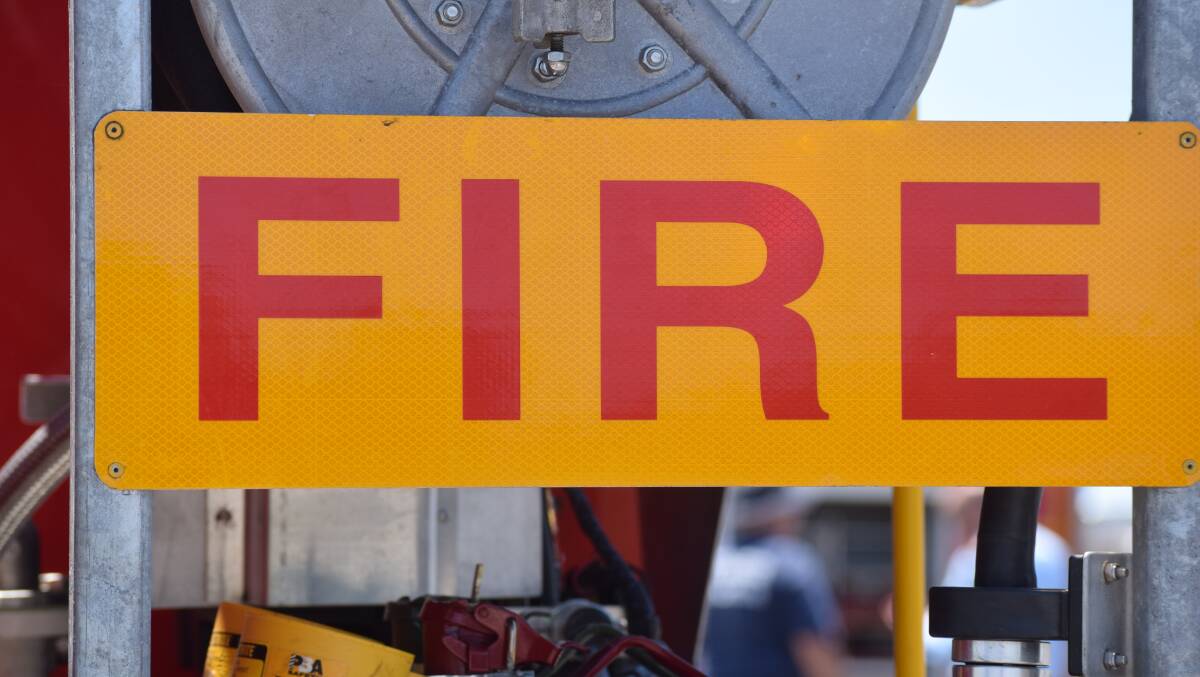 Fire crews are working to gain control of a fast moving bushfire near Ferguson in the Shire of Dardanup.