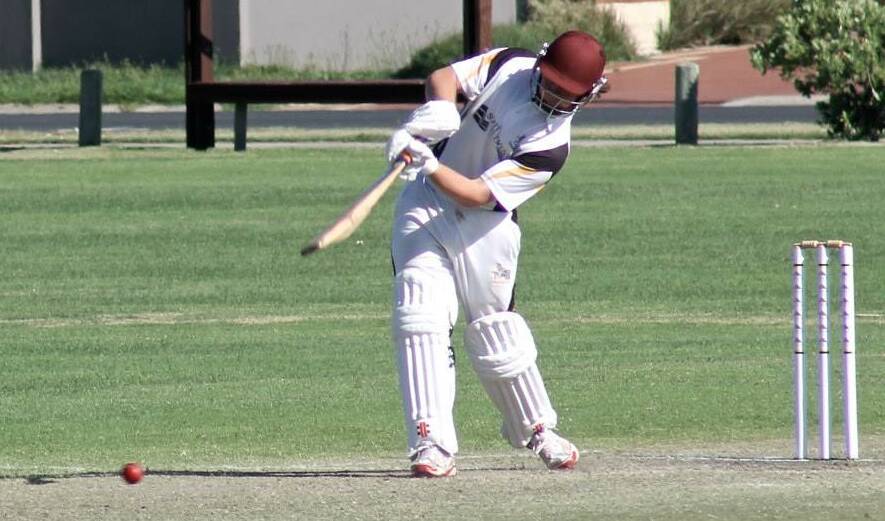 Match winner: Colts young gun Nick Barr posted a classy 87 on Saturday to qualify his side for the first grade grand final. Photo: Colts Cricket Club.