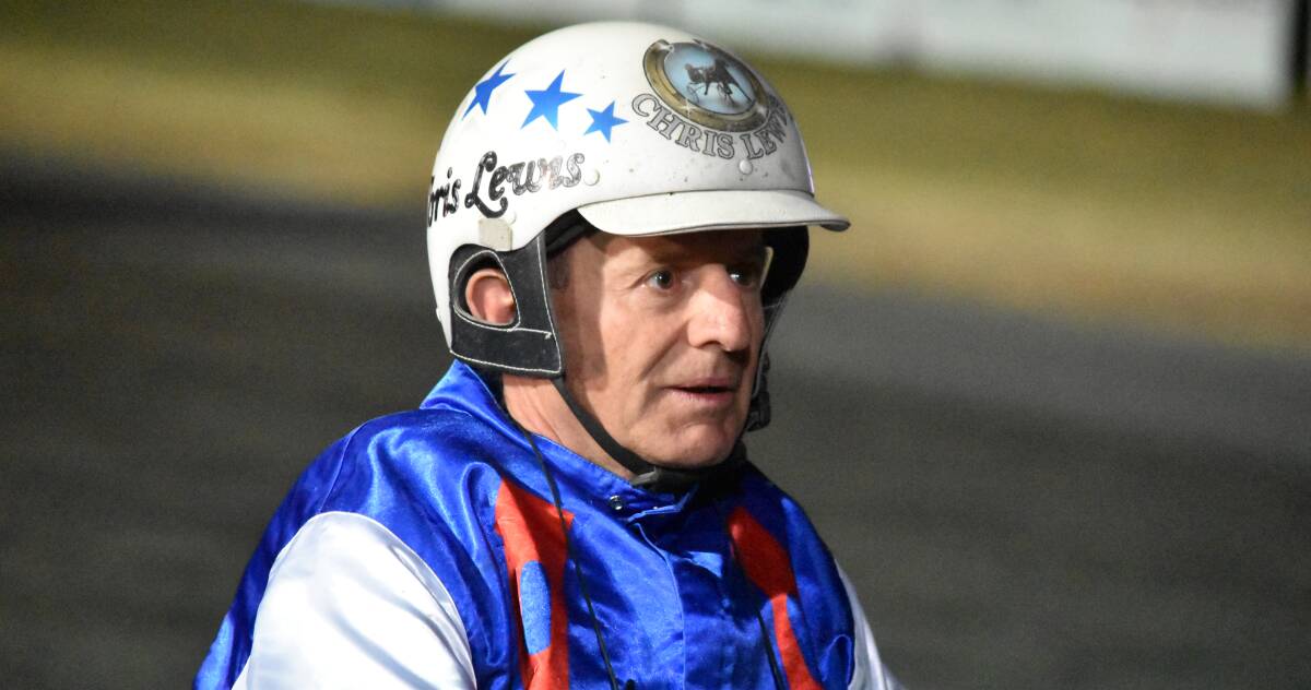 Champion: Chris Lewis added to his long list of titles on Saturday night with a win in the Harvey Trotting Club Cup run at Bunbury Trotting Club. Photo: Andrew Elstermann.