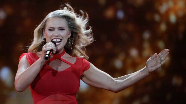 Anja Nissen will join fellow Australian contestant Isaiah Firebrace in the Eurovision grand final. Photo: Supplied
