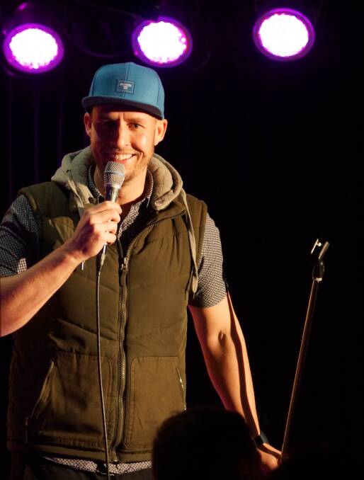 Funny man: Comedian Ben Darsow heads to Bunbury Fringe for one show at The Rose Hotel on Thursday, February 22.  Photo: Supplied. 