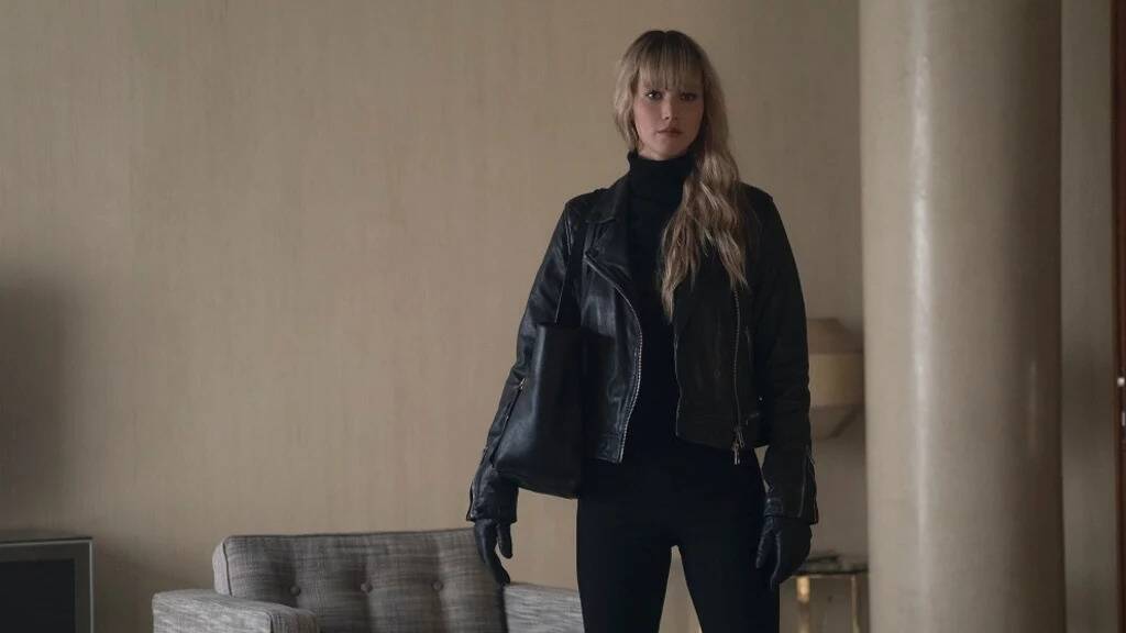 Heroine addiction: Jennifer Lawrence takes control as Russian spy Dominika in Red Sparrow, in cinemas from March 1. Photo: Supplied. 