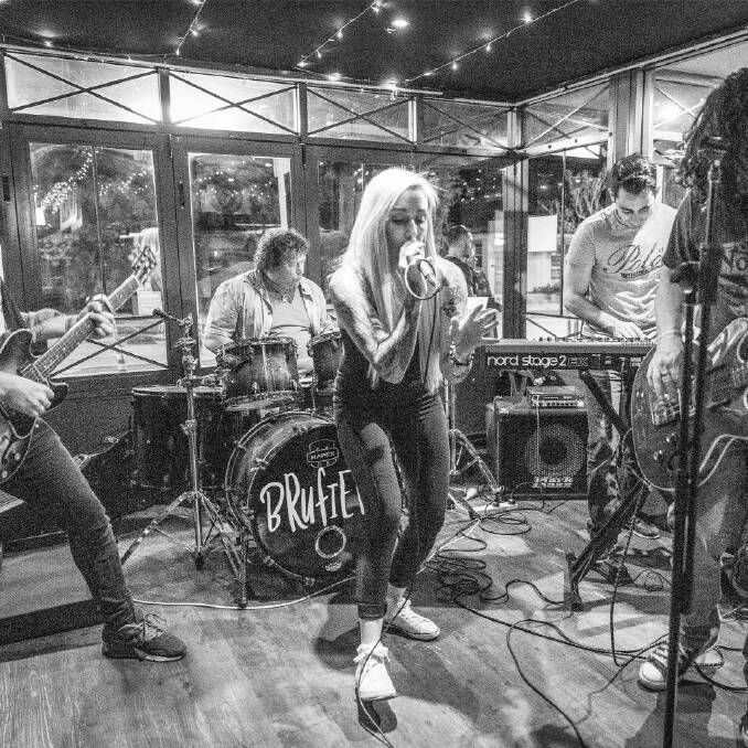 Rocking out: Brufield will deliver its signature indie-pop-rock sound at the Prince of Wales this Saturday. Photo: Supplied. 