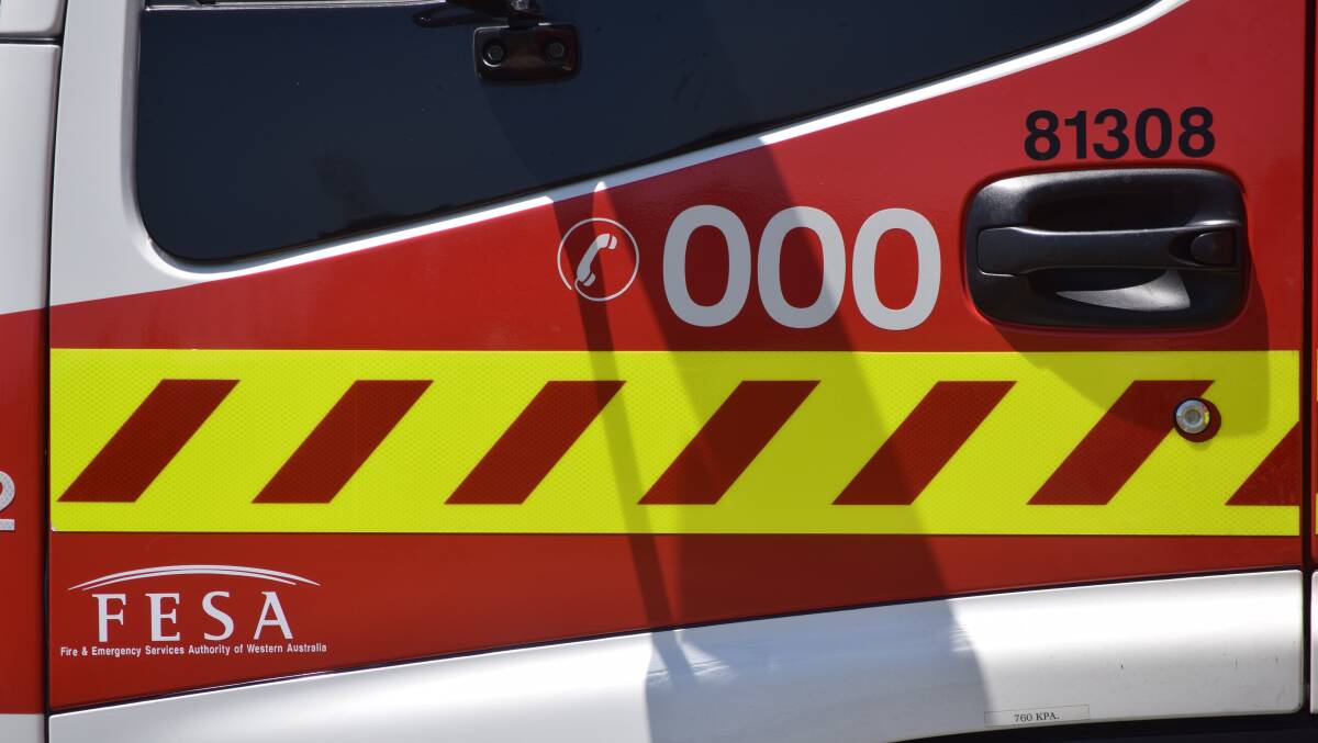 Fire hits section of Forrest Highway