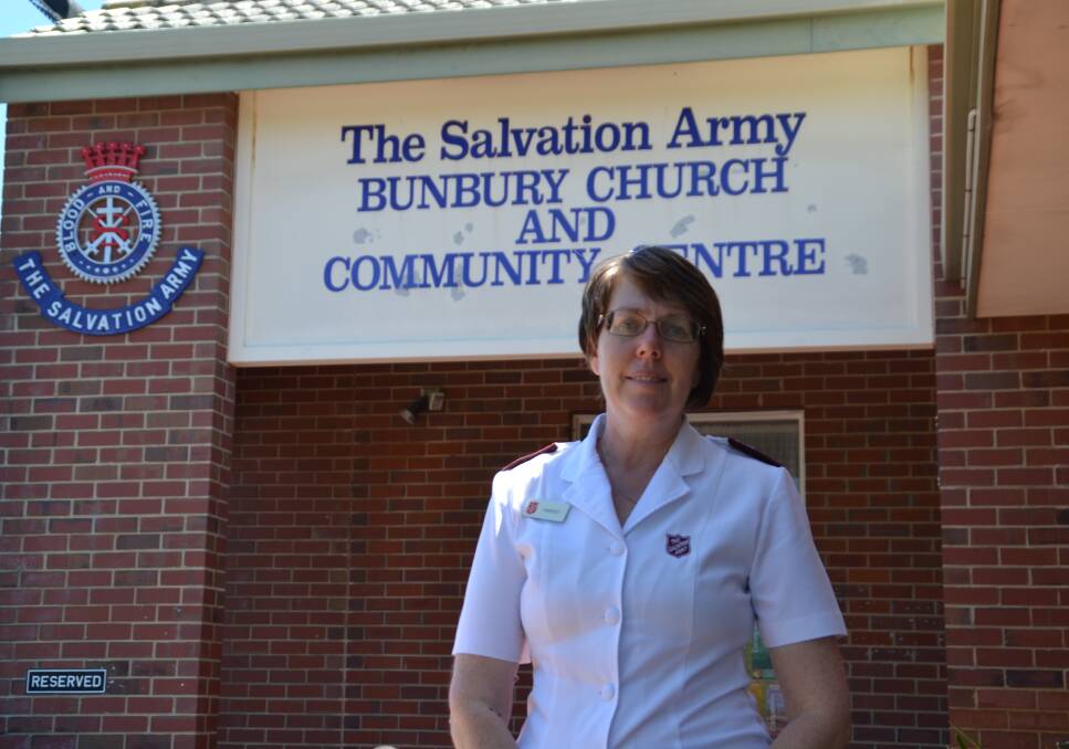 Thanks for the memories: Salvation Army Lieutenant Harriet Farquhar has reflected upon the past four years in Bunbury. Photo: Thomas Munday. 