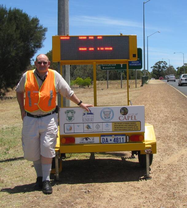 Integral member: Paul Cassidy  contributed in many ways to road safety improvements in the City of Bunbury. Photo: WALGA.