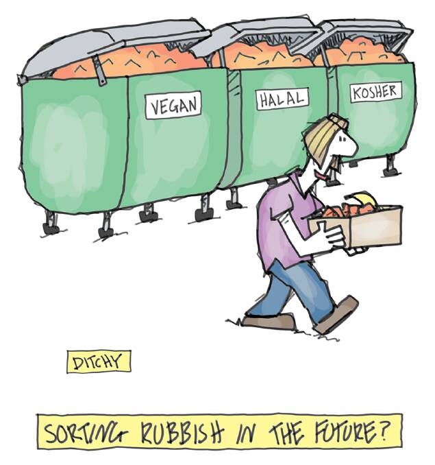 Dumpster diving: theft or act of sensibility?