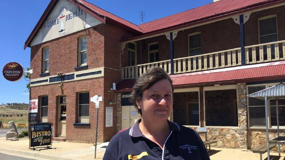 The Loaded Dog employee Vicki Bowes says the whole community feels for those who have lost stock and property in the Currandooley fire.