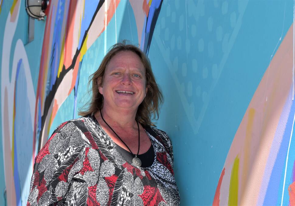 Acknowledged: Helen Robinson received City of Bunbury's Citizen of the Year award for her work with LGTBQI community members in 2017. Photo: Emily Sharp. 