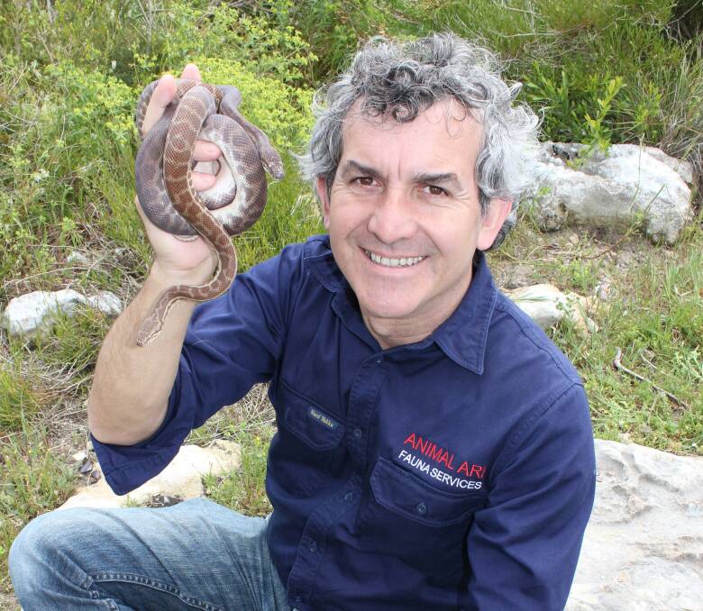 Animal Ark snake trainer David Manning is looking forward to helping people overcome fears and understand more about the slithering creatures. 