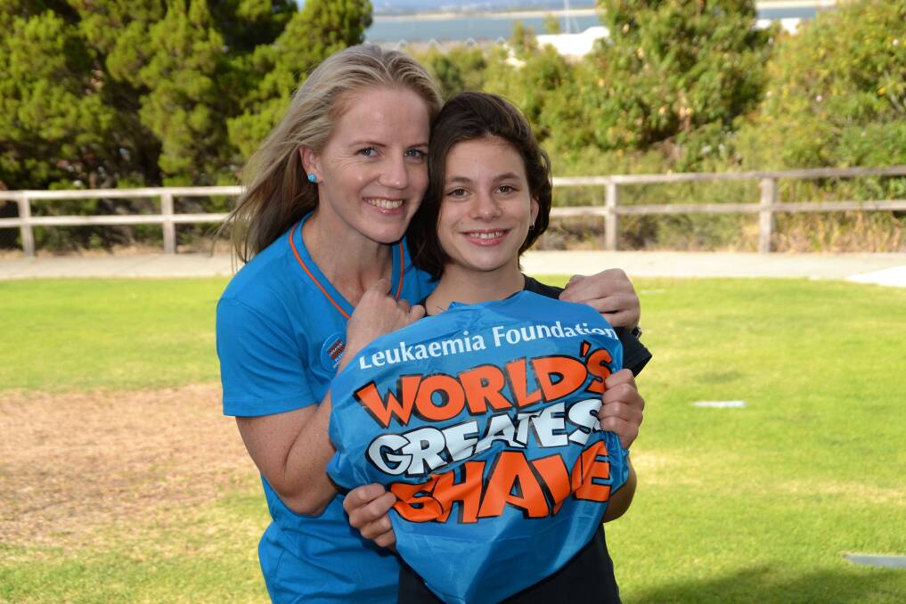 World's Greatest Shave celebrates 20 years: Nancy Iuculano with her inspiration and daughter Dani, 13. Nancy will shave her hair on March 12 to raise funds for the Leukaemia Foundation. Photo: Emily Sharp.
