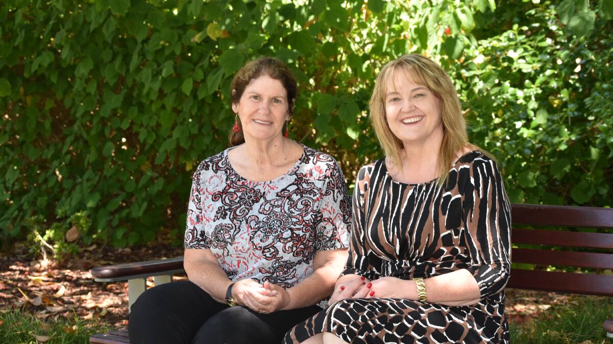 Twenty years of giving: Wendy Black and Lisa Whittaker are celebrating 20 years as employees of Anglicare WA. Picture: Emily Sharp 