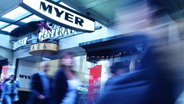 Myer has a long list of bargains for the start of the summer sales. Photo: Peter Braig
