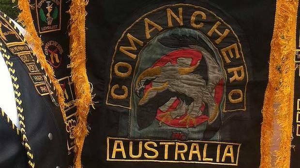 A Comanchero bikie from Lakelands has been charged with a child pornography offence following a search of his home. Photo: Maitland Mercury.