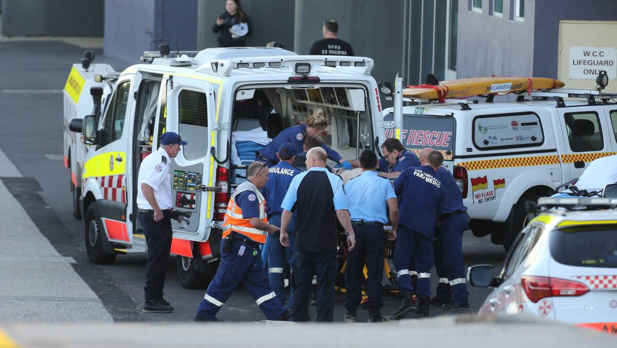 Paramedics transported one patient, believed to be in a serious condition, to Wollongong hospital by road ambulance. 
