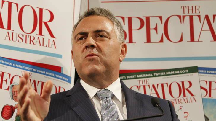 "They should work for as long as they can.": Joe Hockey. Photo: AFR
