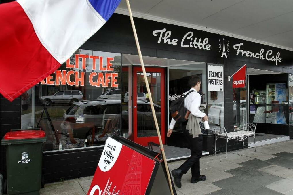 Enfants terribles: The Little French Cafe has won support and criticism for its stance on children.  Photo: Max Mason-Hubers
