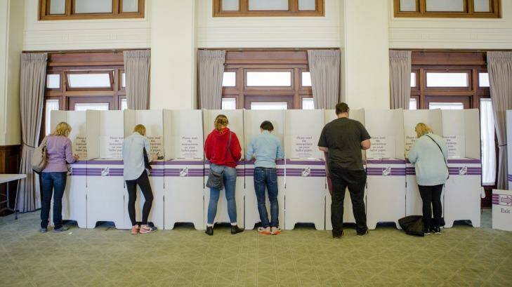 Voters in WA who failed to cast a ballot at the recent federal election face a $20 fine. Photo: Jamila Toderas