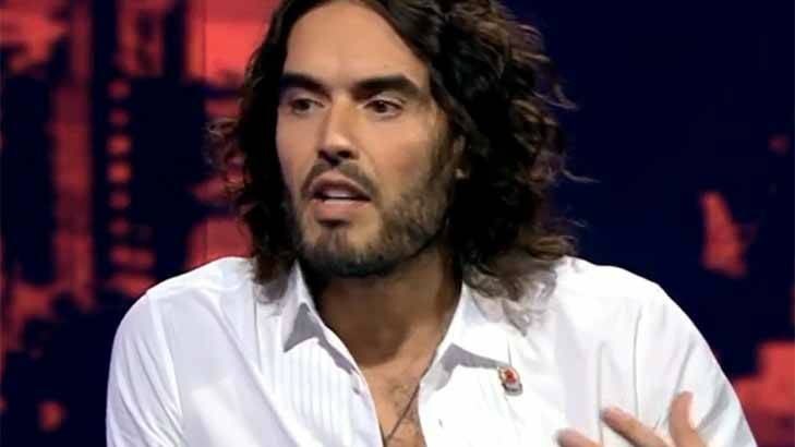 Controversial comments: Russell Brand.