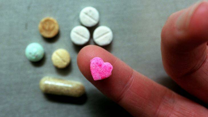 More than 100 ecstasy pills were seized in Perth CBD on Saturday night