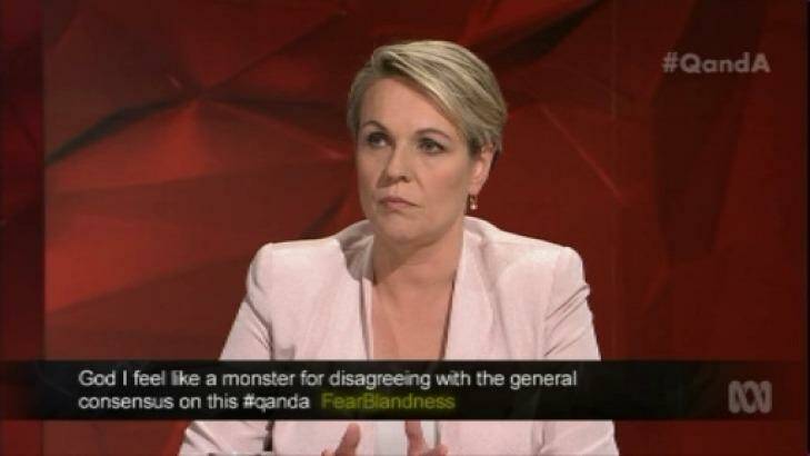'I think we have to be very careful' ... Labor's Tanya Plibersek cautioned against jumping to the conclusion that the upcoming execution was to be delayed. Photo: ABC