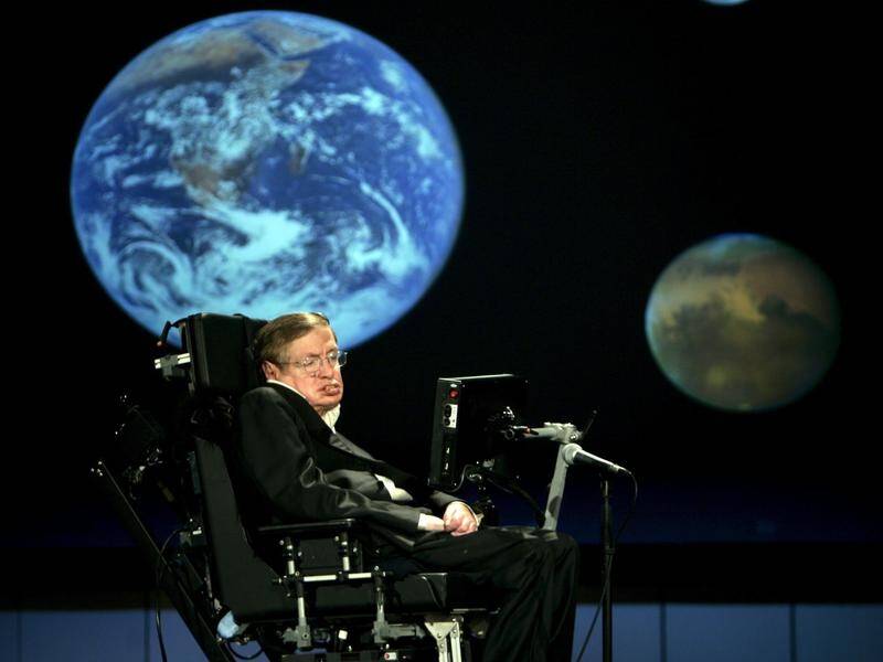 The technology of Stephen Hawking's means of communication evolved but he chose the original voice.