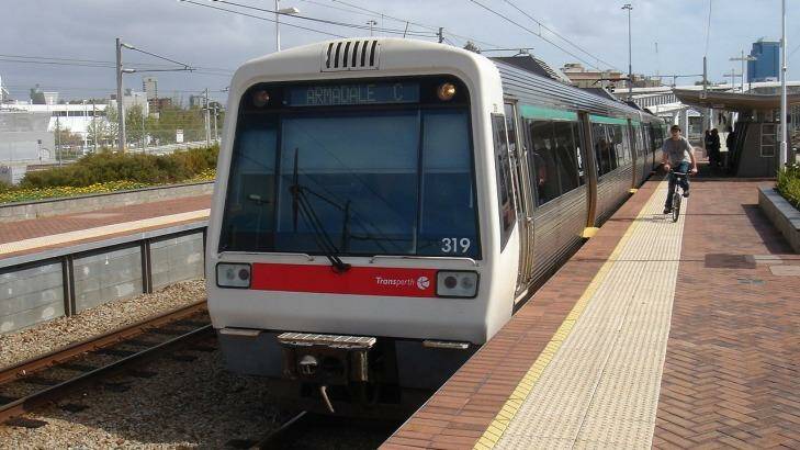 Transperth wants kids to mind the gap.   Photo: Supplied