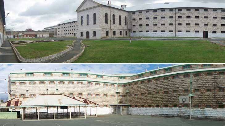 The main block of Fremantle Prison (top) and the New Division building (bottom), where the bomb was found. Photo: Ché Lydia Xyang / Cybergothiché