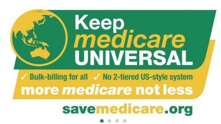 Mr Rogers' 'Save Medicare' website.