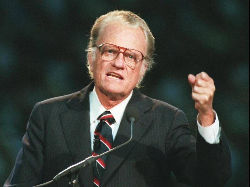 US evangelist Billy Graham (file) counsellor to presidents has died at his North Carolina aged 99.