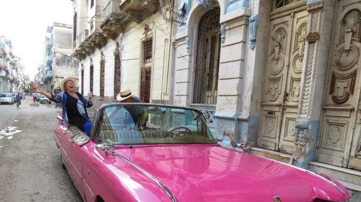 In the pink: Meredith Malcolm's Big Picture from Cuba. Photo: Meredith Malcolm