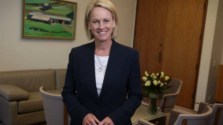 Fiona Nash believes the Furnival affair made her a tougher operator. Photo: Andrew Meares