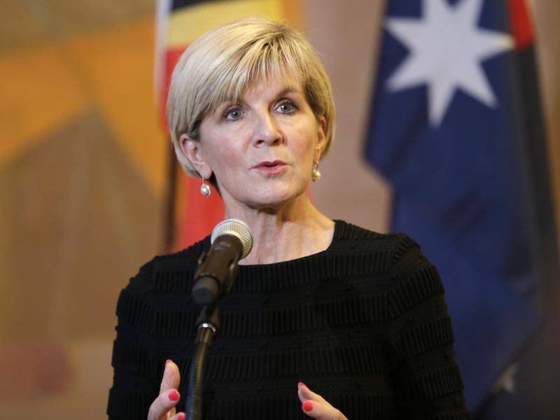 Julie Bishop appears pessimistic about the prospect for an Australian exemption from US tariffs.