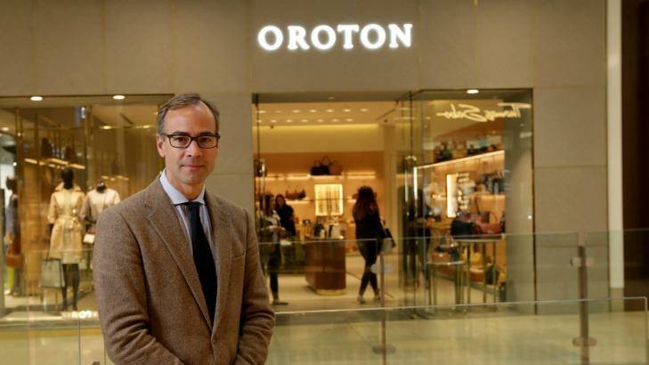 Oroton Group CEO Mark Newman. Photo: Wayne Taylor