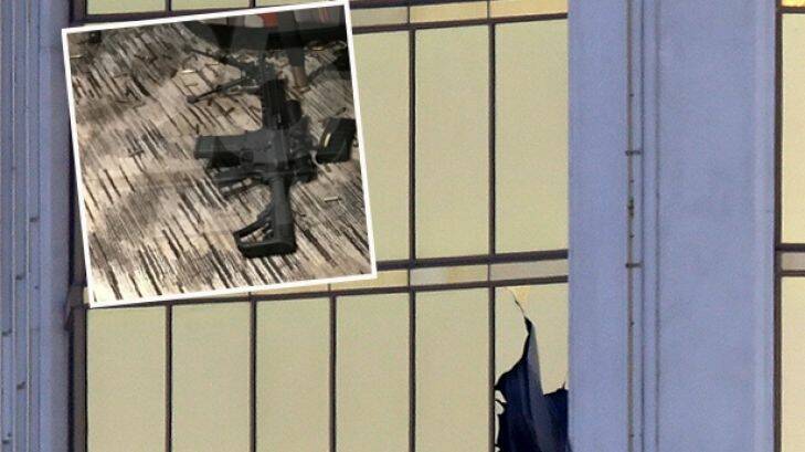 Las Vegas shooting: Inside gunman's hotel room 