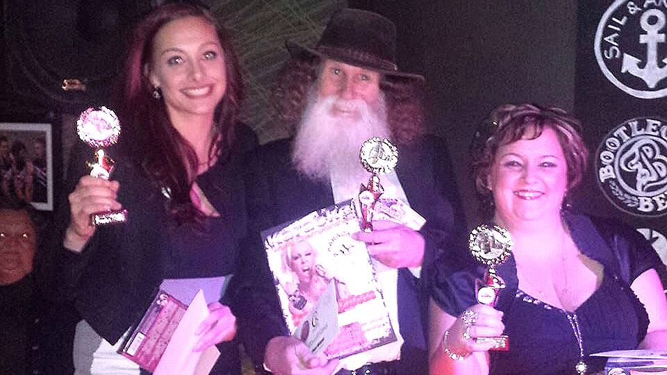 Michelle Winkleman, Rob Rochow and Jasmine Vardy are in the state finals of the Karaoke World Championships next month.