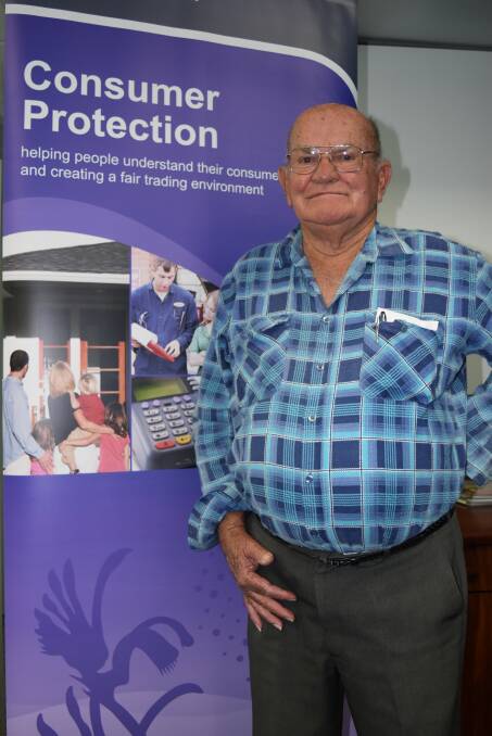 Bunbury resident Fredrick has been scammed out of his life savings. 