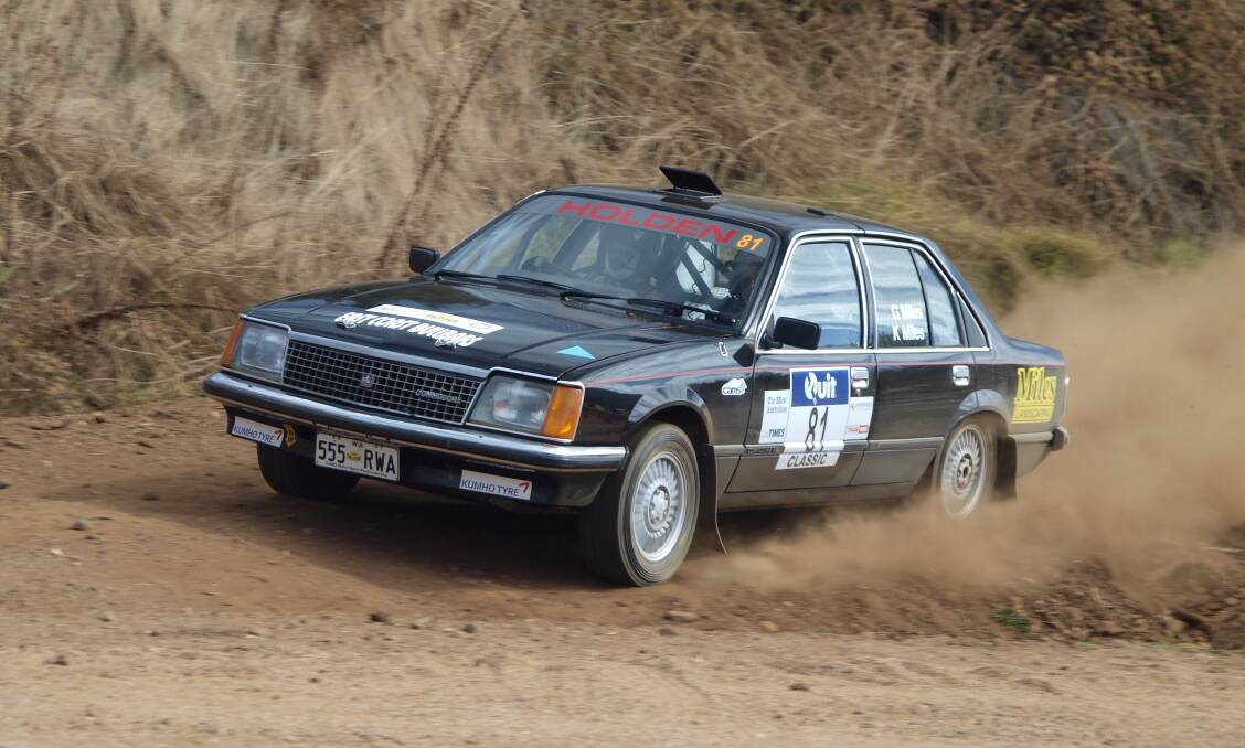 Graeme Miles and his co-driver Kathy Miles from Boyanup won the Classic Rally Challenge in a Holden Commodore. 
