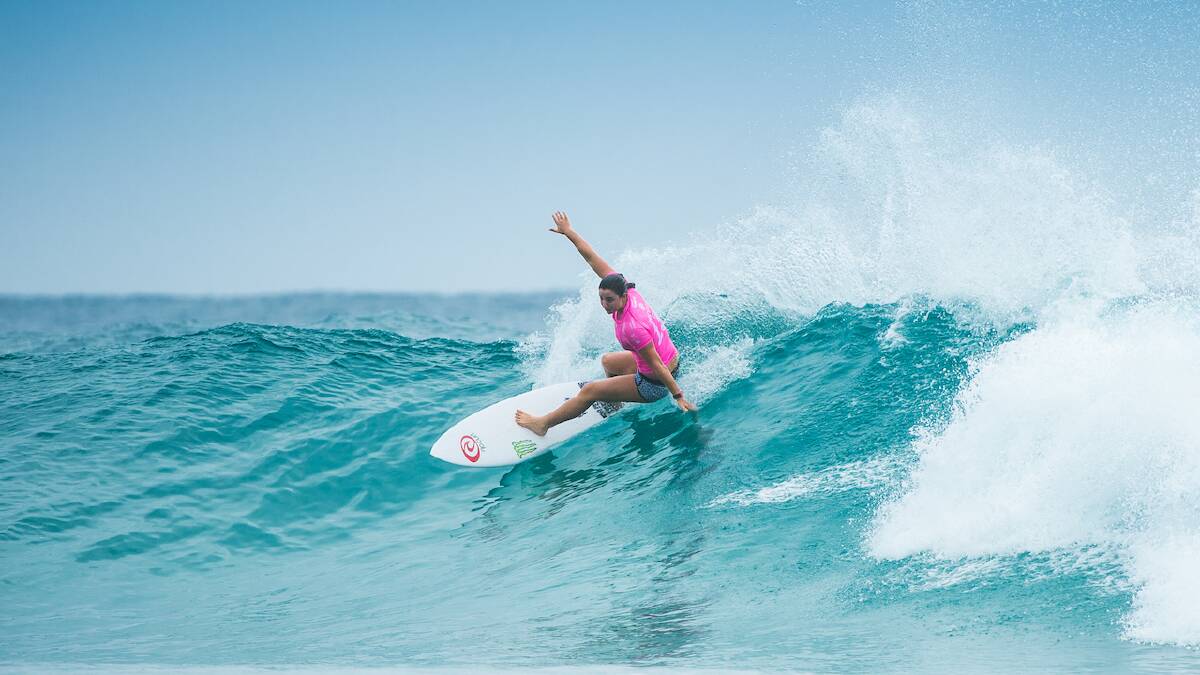 Australia's top placed female surfer Tyler Wright is hoping to capture glory at the 2016 Drug Aware Margaret River Pro. Photo: Corey Wilson/WSL.