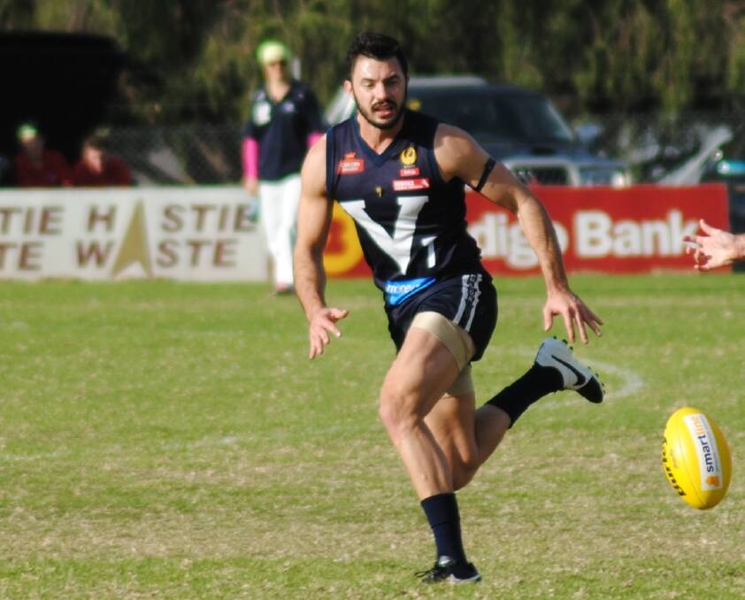 Donnybrook's Simon Parry was impressive in the Don's round one victory over Collie. 