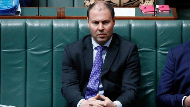 Josh Frydenberg said it was absurd to suggest his mother was not stateless when she arrived in Australia from Hungary. Photo: Alex Ellinghausen
