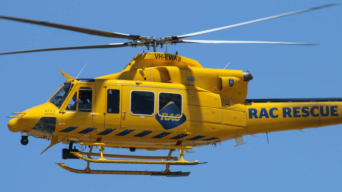 THE rescue helicopter has been called to assist in a serious crash at Dawesville this afternoon.